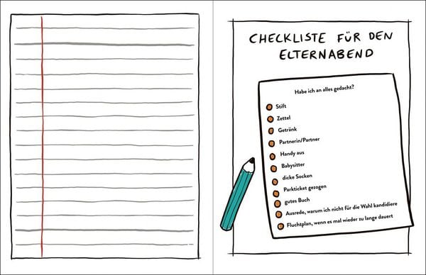 Produktbild: Das Kritzelbuch f&uuml;r den Elternabend