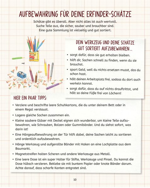 Produktbild: Die Forscherbande: Erfinden und werkeln mit Rosie Revere