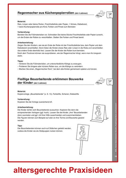 Produktbild: Kita aktiv Projektmappe Bauen und Konstruieren