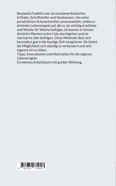 Produktbild: Die Benjamin-Franklin-Methode