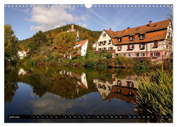 Produktbild: Baden-W&uuml;rttemberg (Wandkalender 2026 DIN A3 quer), CALVENDO Monatskalender