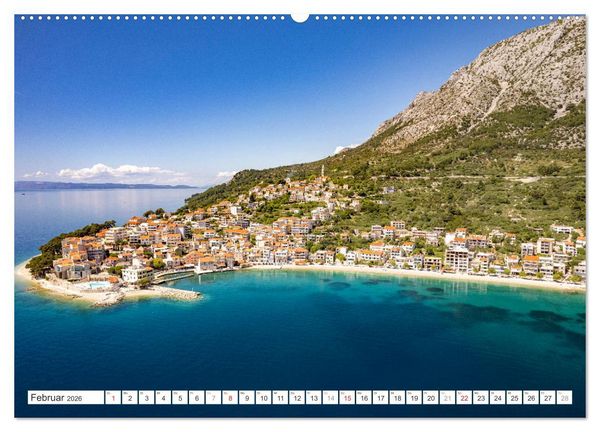 Produktbild: Kroatien von oben (hochwertiger Premium Wandkalender 2026 DIN A2 quer), Kunstdruck in Hochglanz