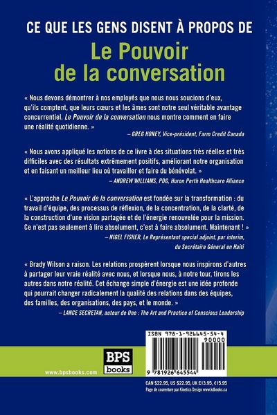 Produktbild: Le Pouvoir de La Conversation: Le Secret Pour Faire Ressortir Le G Nie de Vos Collaborateurs Et D Velopper Votre Influence En Tant Que Leader