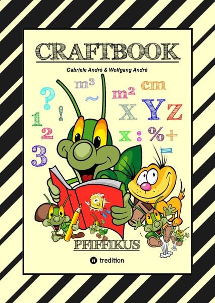 Produktbild: Craftbook - Kreatives Zeichnen - Spritzgitter Technik - R&auml;tsel - Malvorlagen - Lustige Mimiken - Story Scribbeln