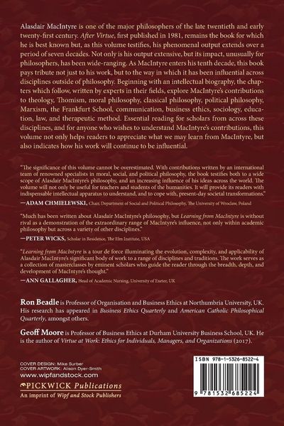 Produktbild: Learning from MacIntyre