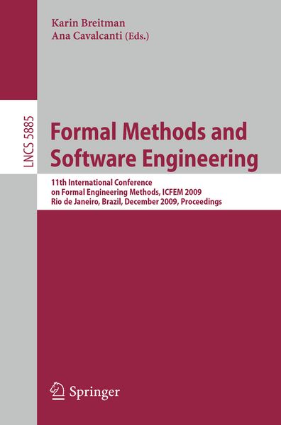 Produktbild: Formal Methods and Software Engineering