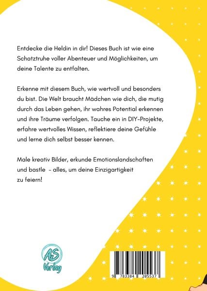 Produktbild: M&auml;dchen Power: Das Kreativ-Buch f&uuml;r hochsensible M&auml;dchen ab 8 Jahren.