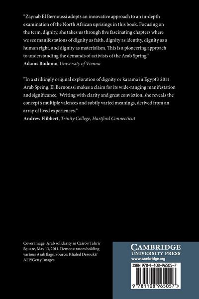 Produktbild: Dignity in the Egyptian Revolution