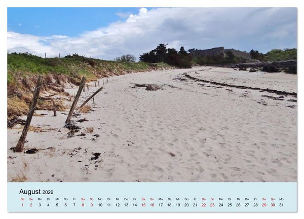 Produktbild: Chausey Inseln Magischer Insel - Archipel Frankreich (hochwertiger Premium Wandkalender 2026 DIN A2 quer), Kunstdruck in Hochglanz