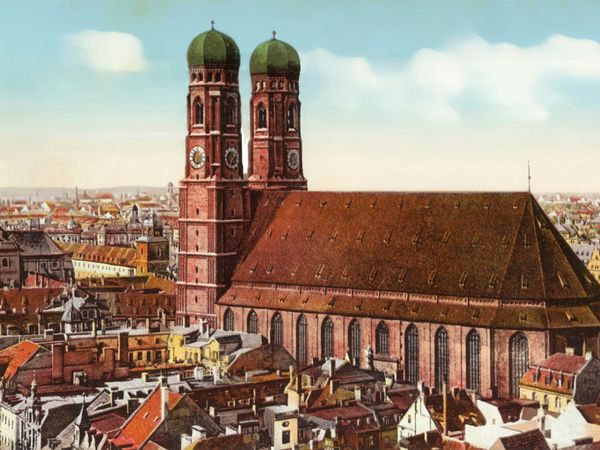 Produktbild: CALVENDO Puzzle Nordwestansicht der Frauenkirche | 1000 Teile Lege-Gr&ouml;&szlig;e 64x48cm Foto-Puzzle f&uuml;r gl&uuml;ckliche Stunden