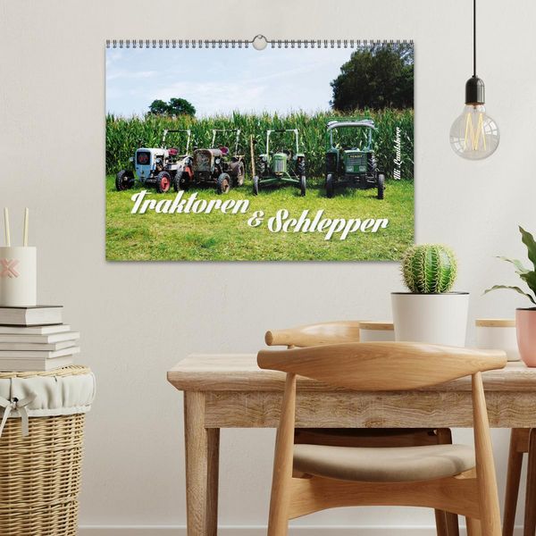 Produktbild: Traktoren und Schlepper (Wandkalender 2026 DIN A3 quer), CALVENDO Monatskalender