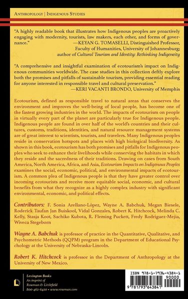 Produktbild: Ecotourism Impacts on Indigenous Peoples
