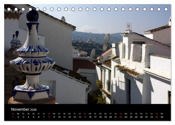 Produktbild: Andalusien (Tischkalender 2026 DIN A5 quer), CALVENDO Monatskalender