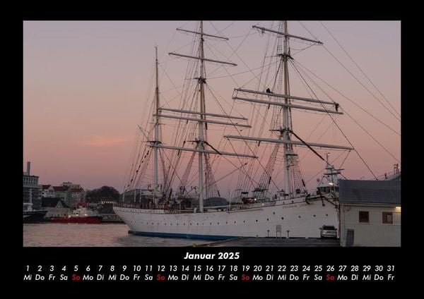 Produktbild: Segelschiffe und Boote 2025 Fotokalender DIN A3