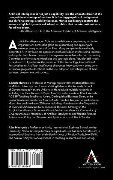 Produktbild: International Perspectives on Artificial Intelligence