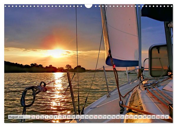 Produktbild: Segeln - mit dem Wind (Wandkalender 2026 DIN A3 quer), CALVENDO Monatskalender