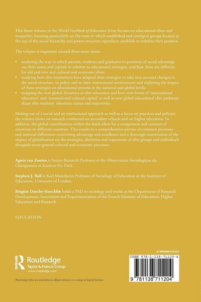 Produktbild: World Yearbook of Education 2015