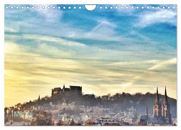 Produktbild: Marburg 2026 (Wandkalender 2026 DIN A4 quer), CALVENDO Monatskalender