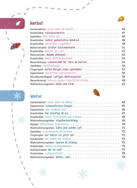 Produktbild: Das Kita-Jahreszeitenbuch: Natur erleben