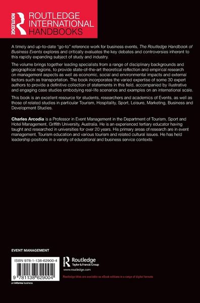 Produktbild: The Routledge Handbook of Business Events