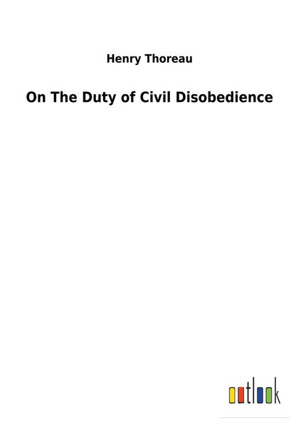 Produktbild: On The Duty of Civil Disobedience