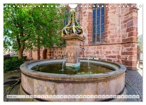 Produktbild: Rotenburg an der Fulda Impressionen (Wandkalender 2026 DIN A4 quer), CALVENDO Monatskalender