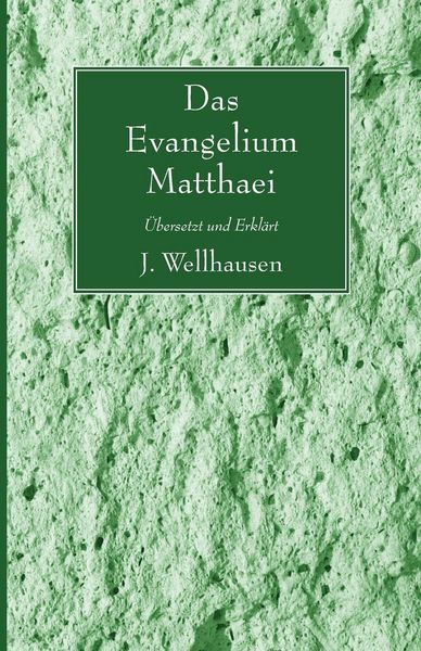 Produktbild: Das Evangelium Matthaei