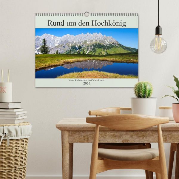 Produktbild: Rund um den Hochk&ouml;nig (Wandkalender 2026 DIN A3 quer), CALVENDO Monatskalender