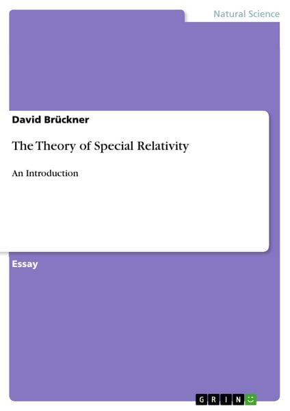 Produktbild: The Theory of Special Relativity