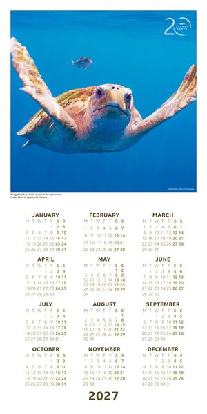 Produktbild: BBC Planet Earth III &ndash; BBC Planet Erde III 2027 &ndash; Wandkalender