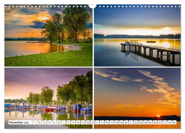 Produktbild: Chiemgau-Highlights (Wandkalender 2026 DIN A3 quer), CALVENDO Monatskalender