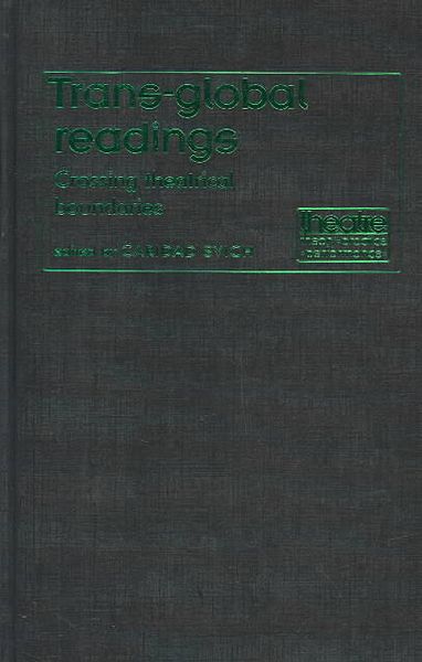 Produktbild: Trans-Global Readings: Crossing Theatrical Boundaries