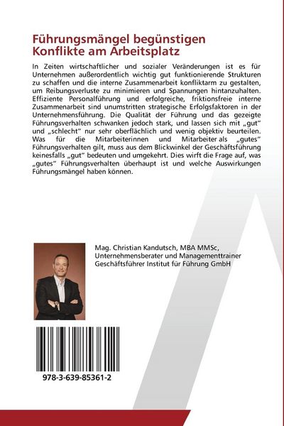 Produktbild: F&uuml;hrungsm&auml;ngel beg&uuml;nstigen Konflikte am Arbeitsplatz