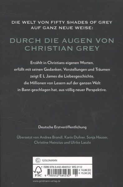 Grey - Fifty Shades of Grey von Christian selbst erzählt Band 1