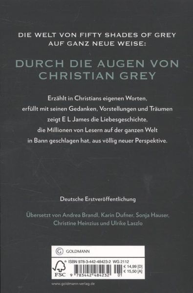 Grey - Fifty Shades of Grey von Christian selbst erzählt Bd.1