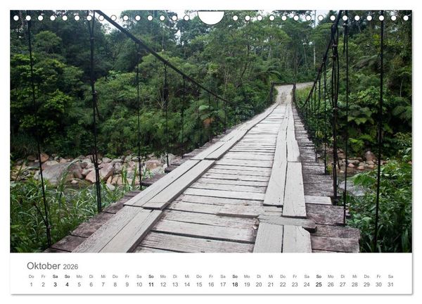 Produktbild: Ecuador - Regenwald und Vulkane (Wandkalender 2026 DIN A4 quer), CALVENDO Monatskalender
