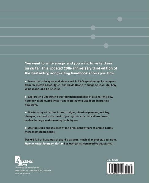 Produktbild: How to Write Songs on Guitar