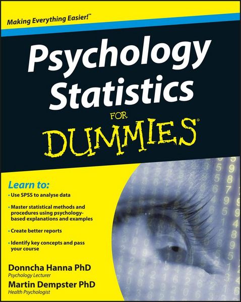 Produktbild: Psychology Statistics For Dummies