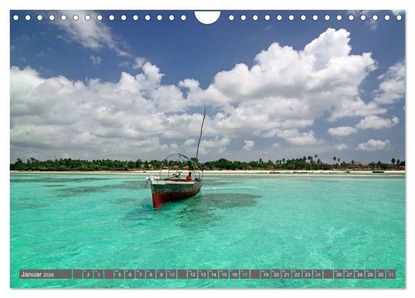 Produktbild: Sansibar (Wandkalender 2026 DIN A4 quer), CALVENDO Monatskalender