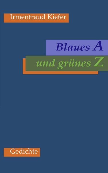 Produktbild: Blaues A und gr&uuml;nes Z