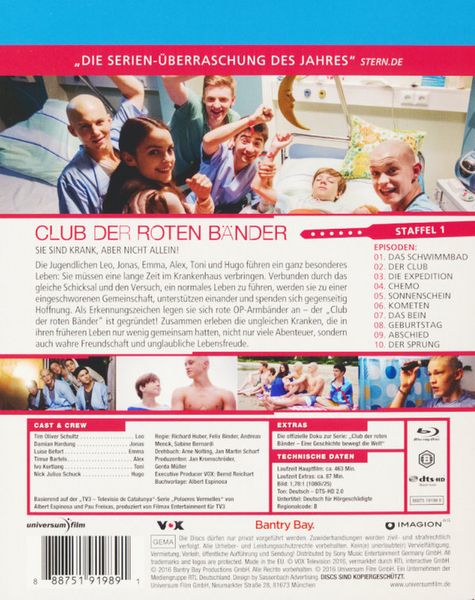 Produktbild: Club der roten B&auml;nder - Staffel 1 [2 BRs]
