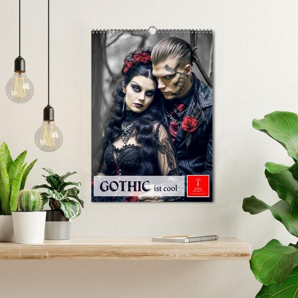 Produktbild: Gothic ist cool (Wandkalender 2026 DIN A3 hoch), CALVENDO Monatskalender