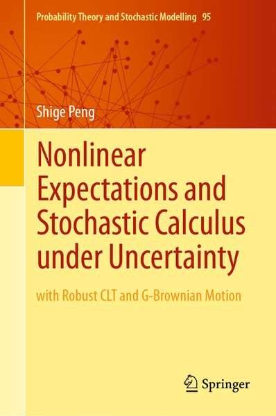 Produktbild: Nonlinear Expectations and Stochastic Calculus under Uncertainty