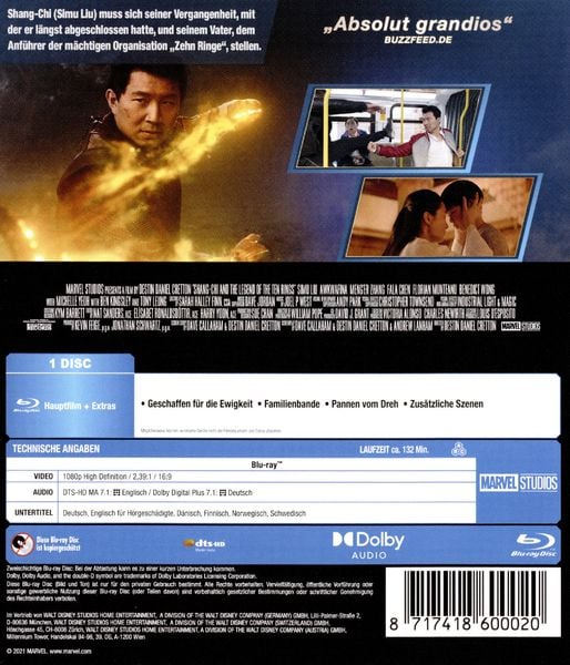 Produktbild: Shang-Chi and the Legend of the Ten Rings