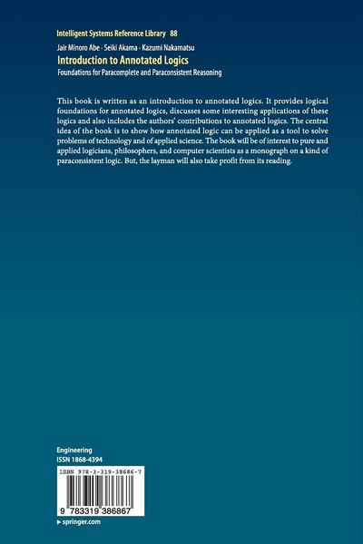 Produktbild: Introduction to Annotated Logics