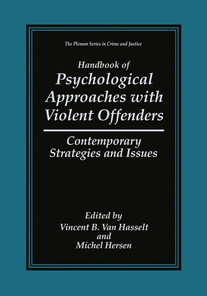Produktbild: Handbook of Psychological Approaches with Violent Offenders