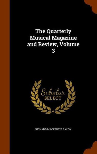 Produktbild: The Quarterly Musical Magazine and Review, Volume 3