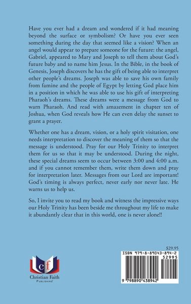 Produktbild: Dreams, Visions, Holy Spirit Visitations to Comfort a Grieving Heart, and Miraculous Healing Testimonials