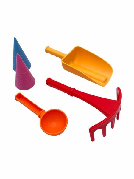 Schildkröt Funsport - 7in1 Sand Toys Falteimer Set - Blau
