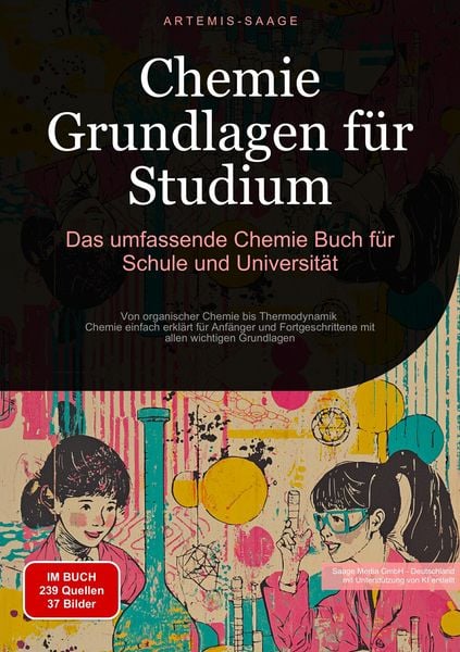Produktbild: Chemie Grundlagen f&uuml;r Studium: Das umfassende Chemie Buch f&uuml;r Schule und Universit&auml;t